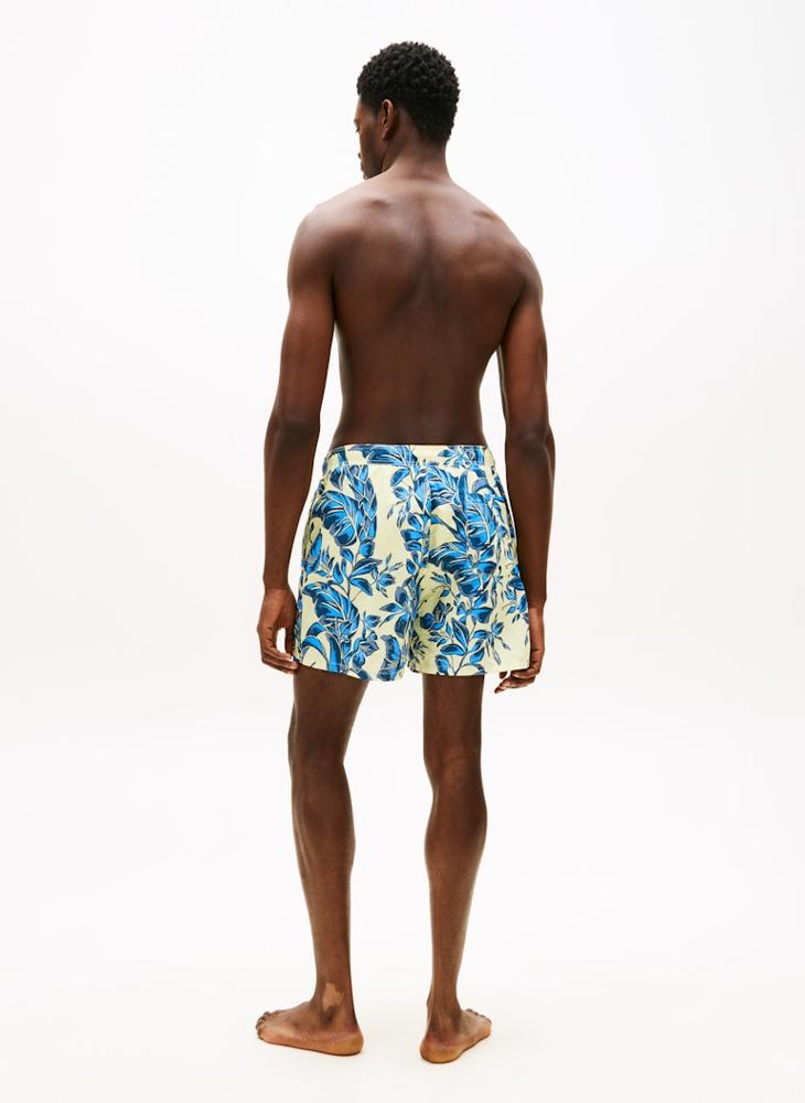 TOMMY HILFIGER Print Mid Length Swim Shorts - Image 2