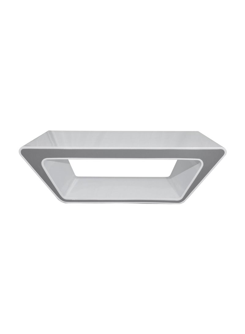 HUIMEI BG-9953 Glossy Coffee Table White Color  - Image 1