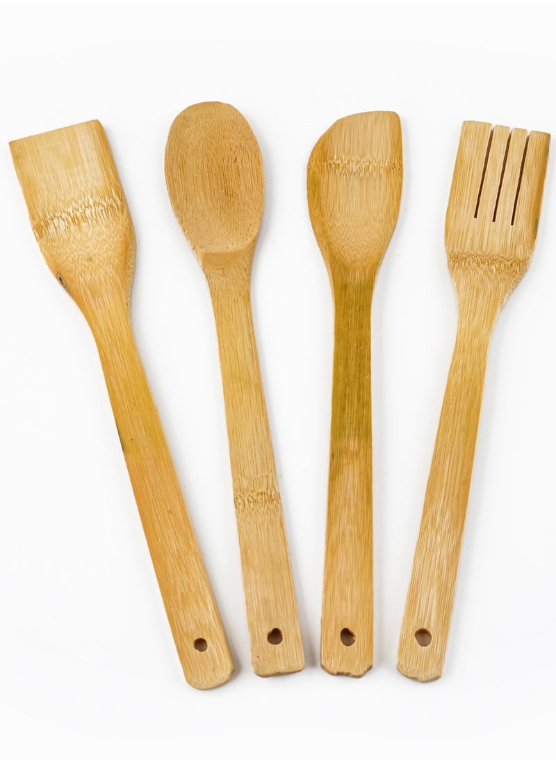 BASURRAH 4-Piece Wooden Spoon Set  - Image 1