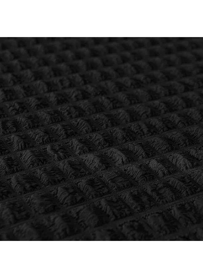 erorex Sofa Cover 1 Piece Universal Sofa Slipcover Couch Cover Chair Furniture Protector Cover Washable High Elastic Durable Seersucker Fabric With Skirt Country Style - Image 3