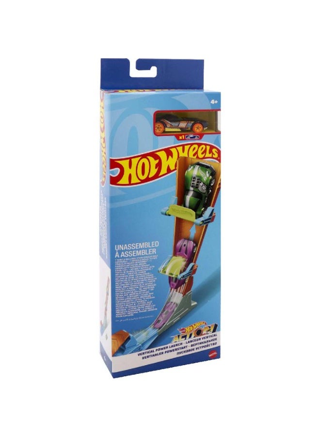 Hot Wheels City Classic Stunt Track Set - Assorted Die-cast Toy Model - Image 1