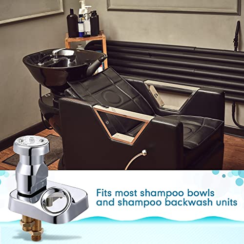 Hortsun Shampoo Bowl Vacuum Breaker Kit, Hardware Handle, 7 Pcs Stainless Steel, Chromium Plated Brass, 31 inches, for Salon Sink Parts Replacement - Image 5