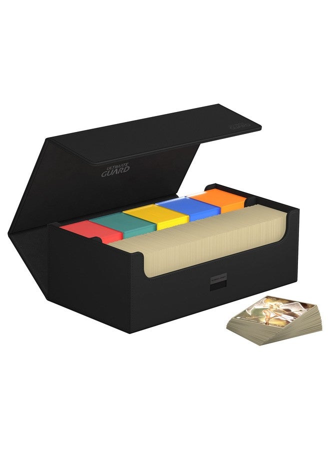 Ultimate Guard Arkhive 800+, Deck Case for 800 Double-Sleeved TCG Cards, Black, Compatible with Boulders, Magnetic Closure & Microfiber Inner Lining - Image 5