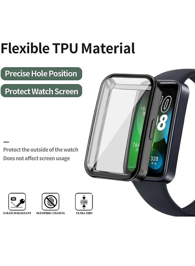 Suitable For Huawei Band 8/Huawei Band 9/Huawei Band 10 Protective Case Black - Image 2