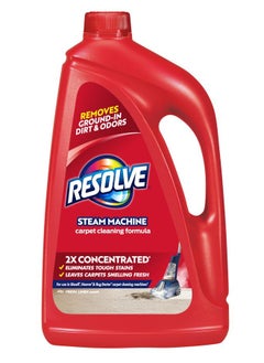Resolve Steam Carpet Cleaner Solution Shampoo, 60 fl oz, 2X Concentrate, Safe for Bissell, Hoover & Rug Doctor, Carpet Cleaner, Carpet Cleaner Solution  - Image 1