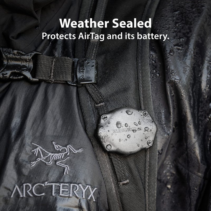 Elevation Lab AirTag Strap Mount - TagVaultâ„¢ - The Ultra Secure AirTag Mount | Waterproof & Discreet | for Backpacks, Bags & Camera Straps - Image 2