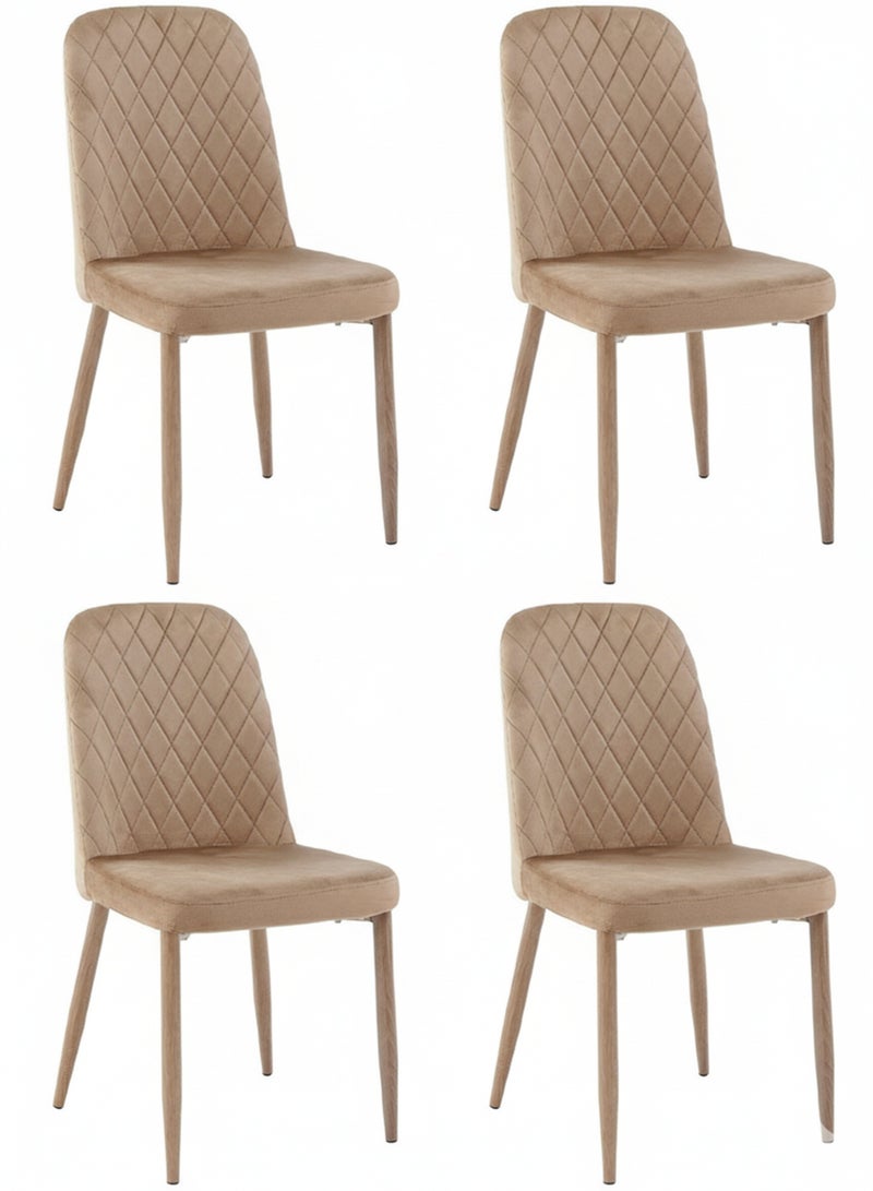 TarafCom 4-piece dining table chair set - Image 1