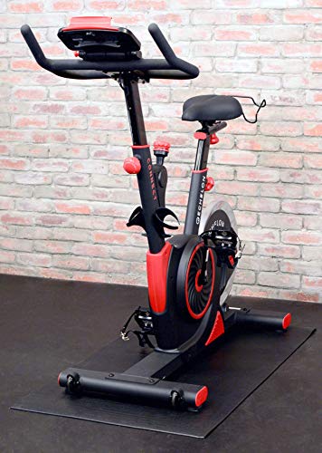 Echelon Fitness Protective Indoor Bike Mat: 27"W x 47"L, Black - Image 2