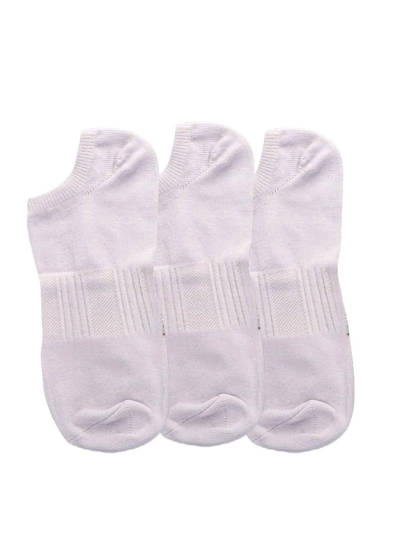 Future future socks low cut white pack of 3 size 36-40 cotton  - Image 1