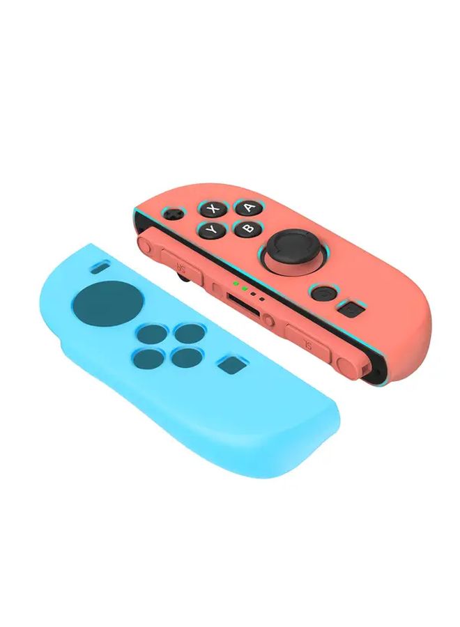 Blue Shockproof Protective Cover With Ergonomic Grip For Switch 2 Controllers - Image 3