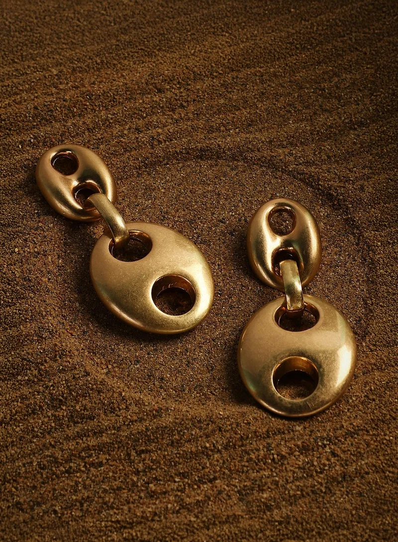 SOHI Women's The Boltcontemporary Drop Earrings