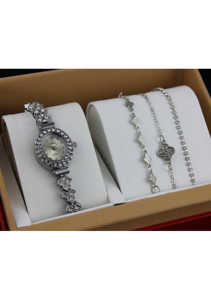 Reclaim with Argireline Women's evening watch set 