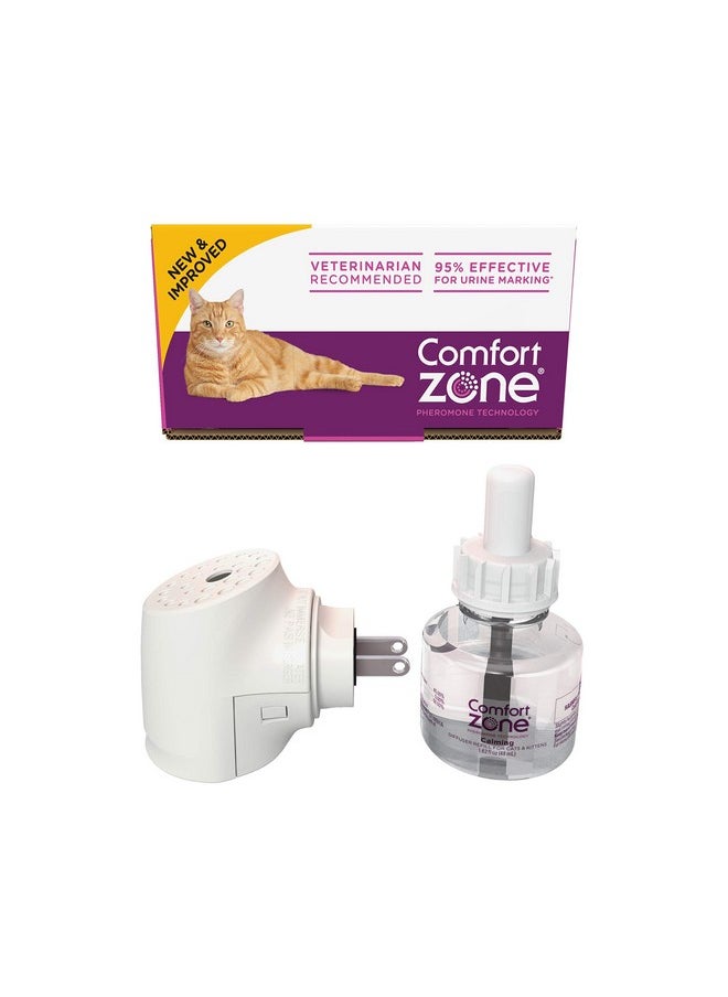 Comfort Zone Comfort Zone Basic Calming Diffuser Kit for Cat Calming  - Image 1