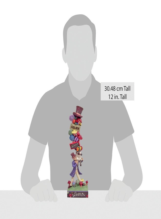 Enesco Willy Wonka and The Chocolate Factory by Jim Shore Stacked Icons Figurine, 12.5 Inch, Multicolor - Image 5