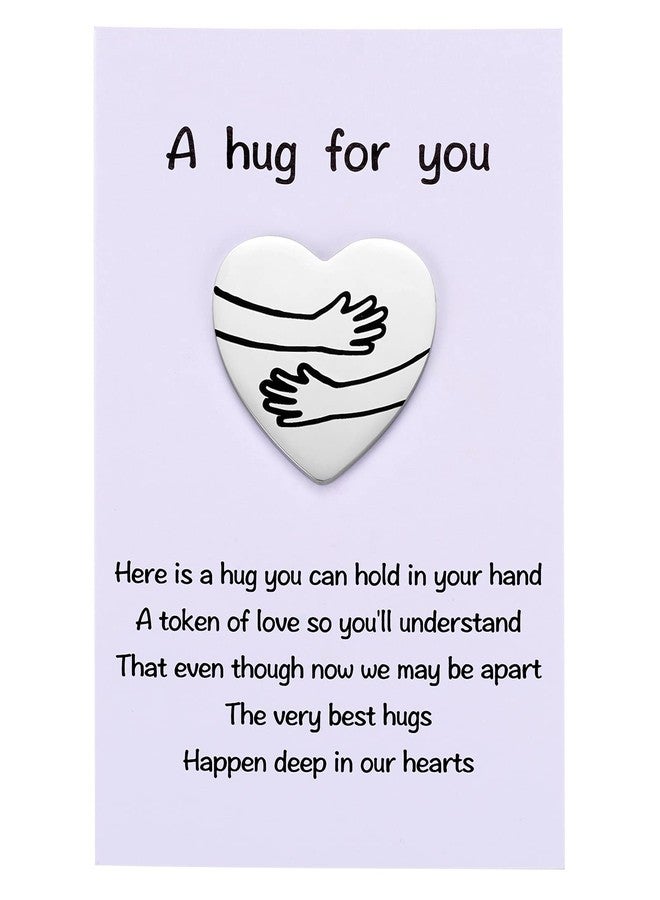 MIXJOY a Tinny Little Pocket Hug Token with Poem Card for Isolation Gift, Miss You, Thinking of You, Social Distance Gift for Family and Friends - Image 1