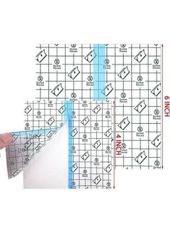 XiuWoo 50 Pieces Shower Waterproof Patch Transparent Stretch Adhesive Bandage Waterproof Clear Adhesive Bandages Tattoo Protective Transparent Film Adhesive Bandages for Tattoos,10 x 10 cm, 15 x 15 cm  - Image 2