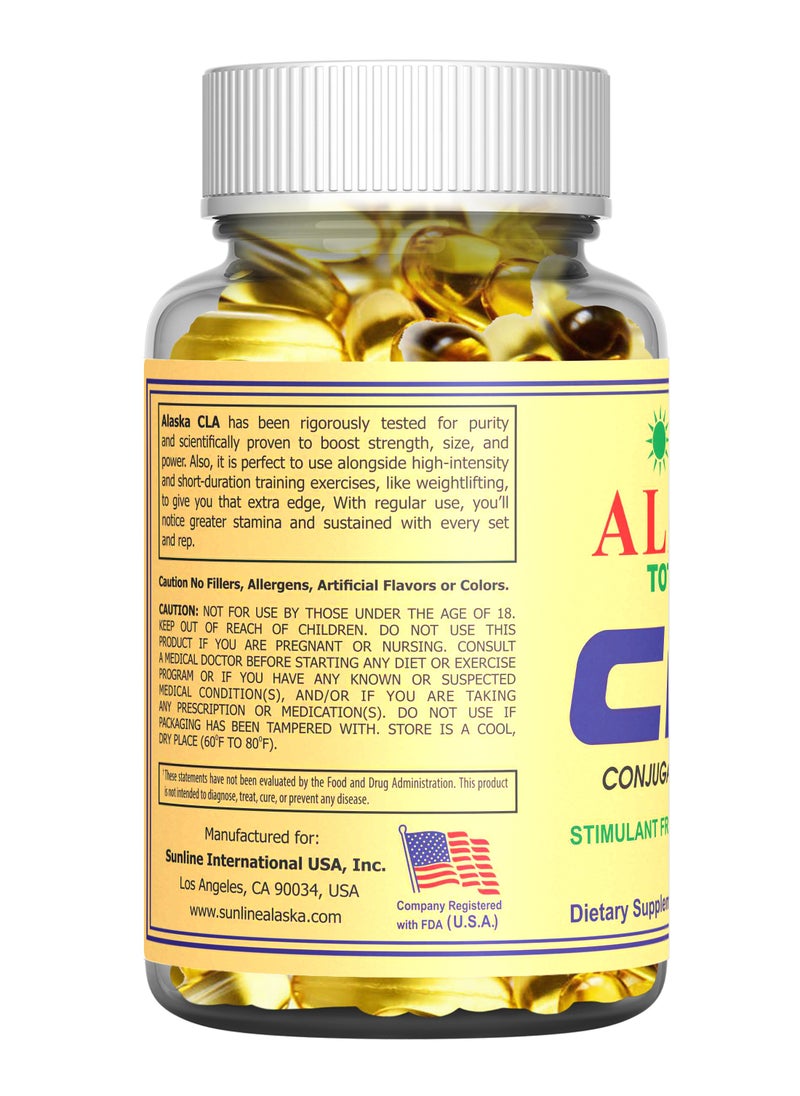 Sunline Sunline Alaska CLA Total Lean 1000mg, 90 Softgels - Supports Healthy Metabolism  - Image 2