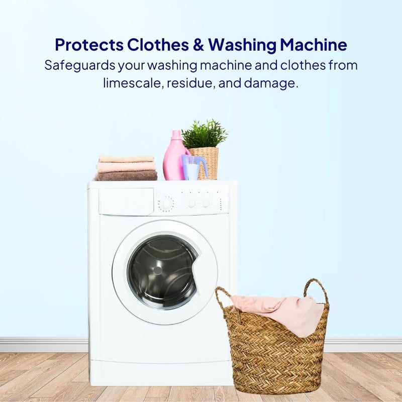 RiverSoft EBWF-04-C Replacement Cartridge for EcoBlu Washing Machine Filter |Protects Clothes from Hard Water, Prevents Limescale (Cartridge only) - Image 2