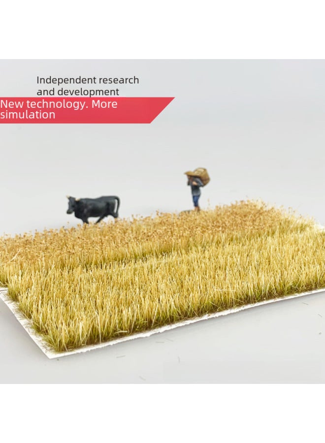 Rice Field Wheat Field Scenery Model Grass Bales 187ho Train Sandbox Diy Countryside-Specifications:Green Wheat Field