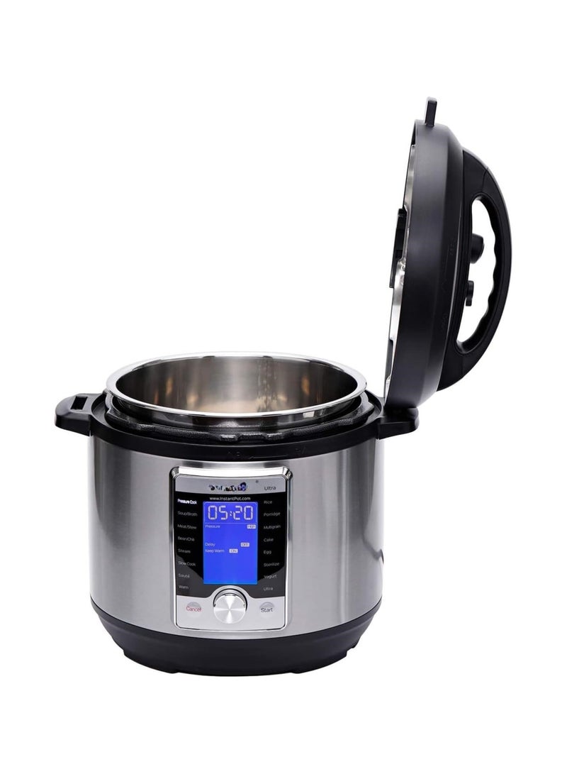 Pot Ultra 80 Ultra Multi- Use Programmable Pressure Cooker Slow Rice Cooker Yogurt Cake Maker Egg Cooker Sauté And More Stainless Steel - Image 3