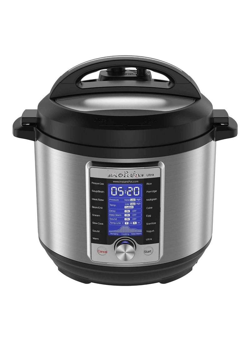 Pot Ultra 80 Ultra Multi- Use Programmable Pressure Cooker Slow Rice Cooker Yogurt Cake Maker Egg Cooker Sauté And More Stainless Steel - Image 1