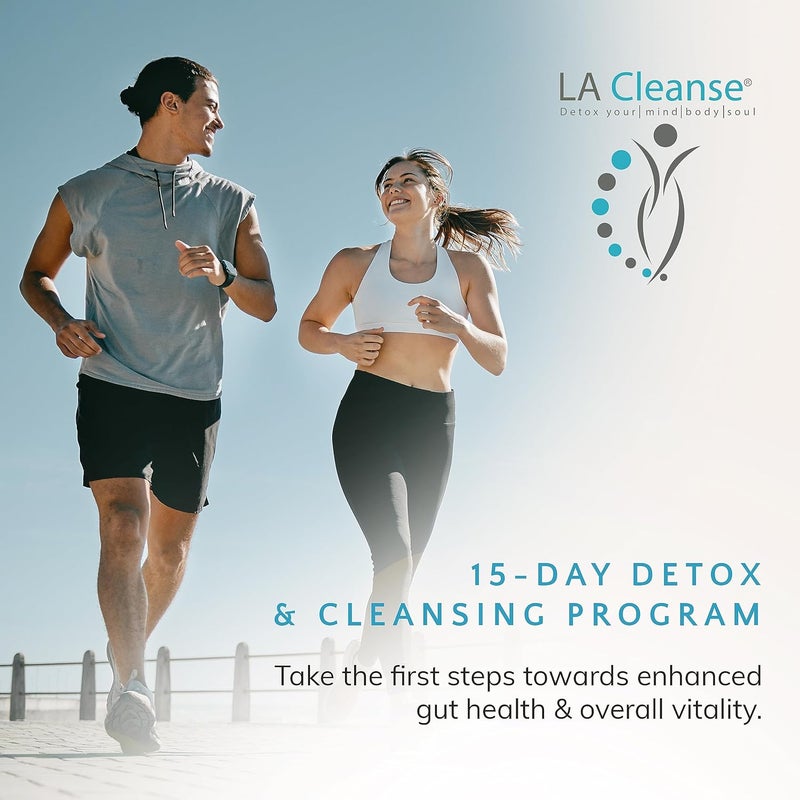LA Cleanse 15 Day Cleanse and Detox  Rapid Flush 15 Day Gut Cleanse for Detox Colon Cleanse Colon Broom Gut Support  Enhance Digestion with Cascara Sagrada Senna Leaf Psyllium Husk  Capsules 30 Count - Image 3