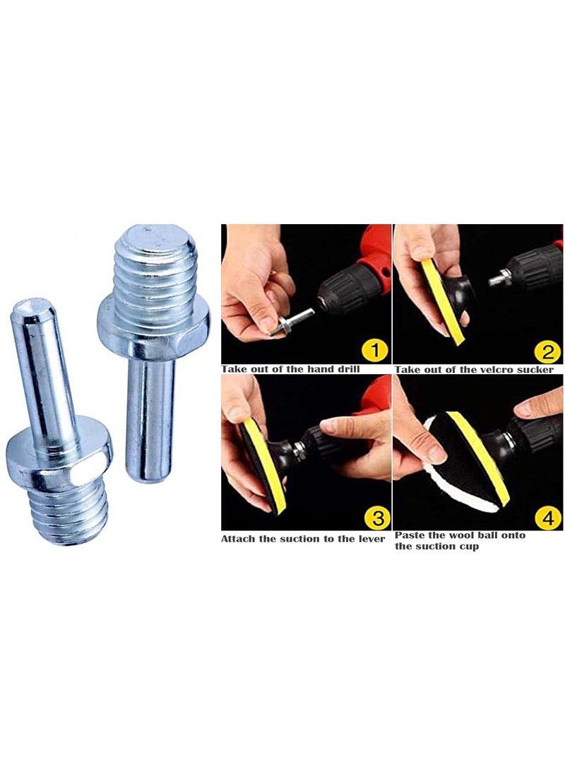 DIY Crafts DIY Crafts Wool Felt Disc Backing Pad with M10/14 Drill Adapter Kit (Only M10/14 Universal Nut For Drill Machine Other Machines) (1 Pc, Only M10 Universal Nut)  - Image 2