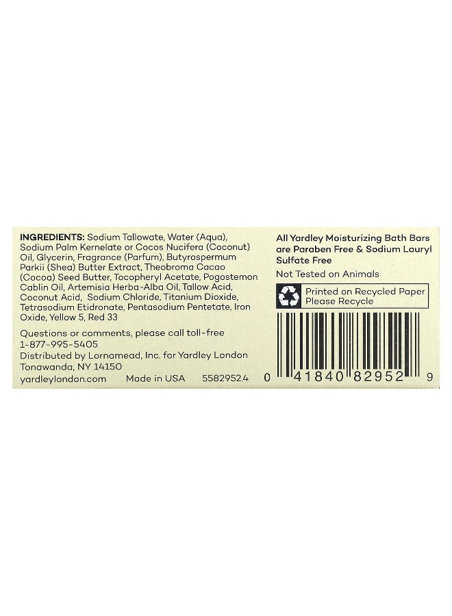 Yardley of London Yardley London, Moisturizing Bath Bar, Cocoa Butter, 4 oz (113 g)  - Image 2