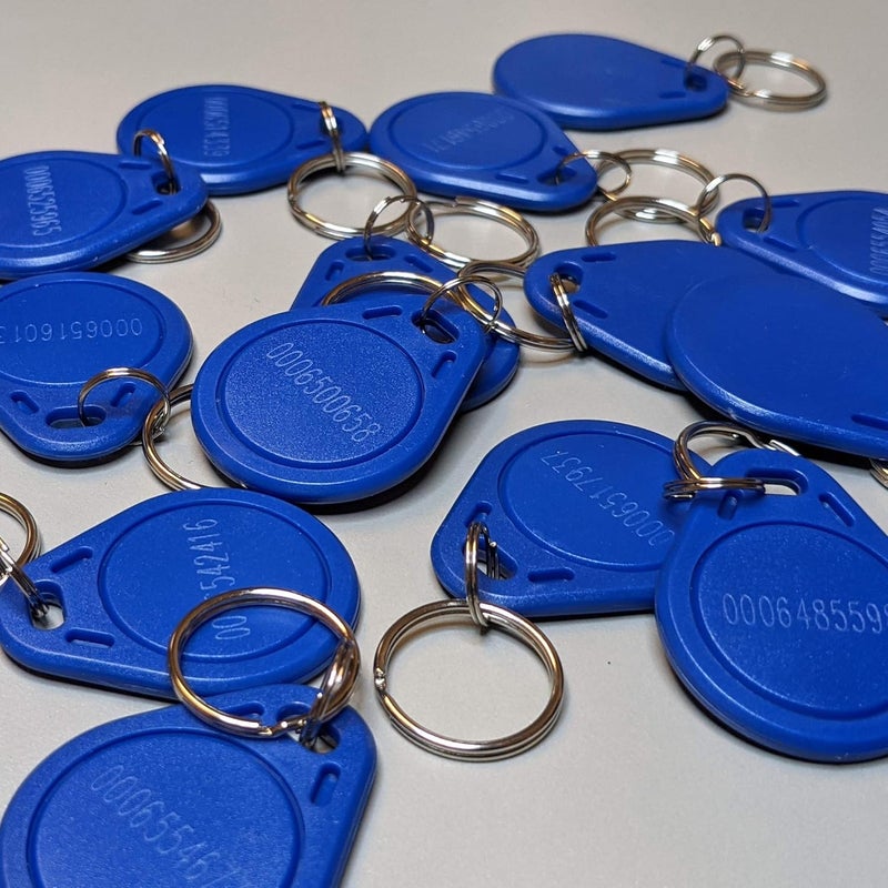 Acroprint Key Fob for Time Clocks, 15-Pack - Image 5