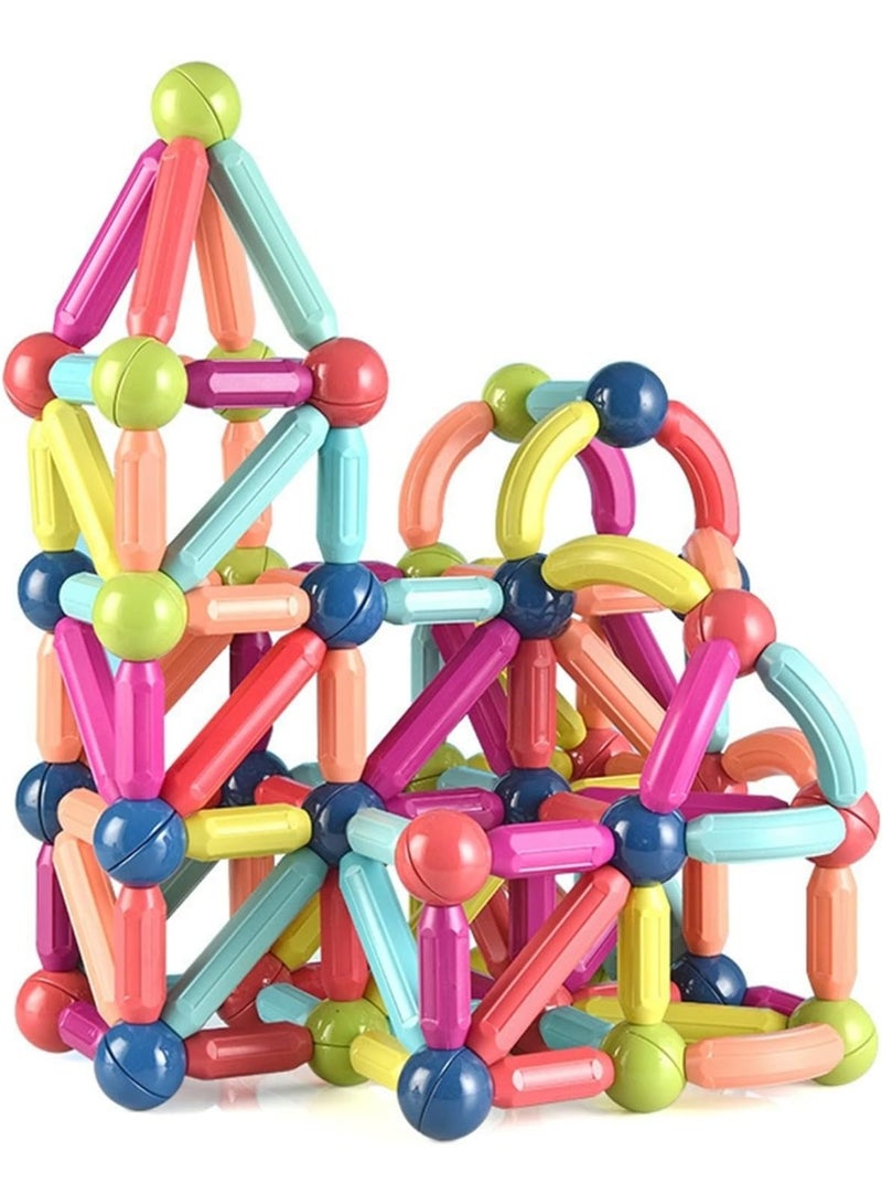 Best Maxi Magnetic Sticks, Balls and Rods Set, Building Blocks, Sticks and Educational Stacking Toys for Kids Boys and Girls 42 Pieces - Image 4