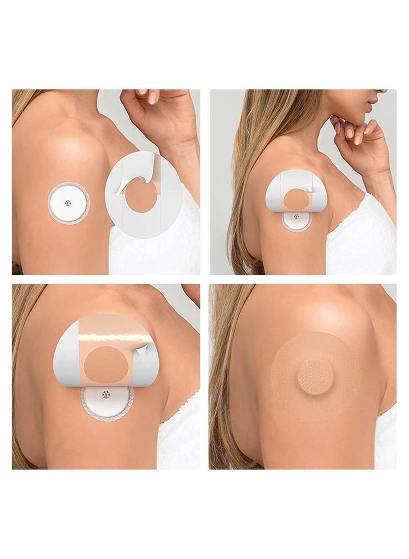 20 Pieces Adhesive Patches Breathable Sensor Patches Pre-Cut Adhesive Covers Shower Waterproof Tape - Image 3