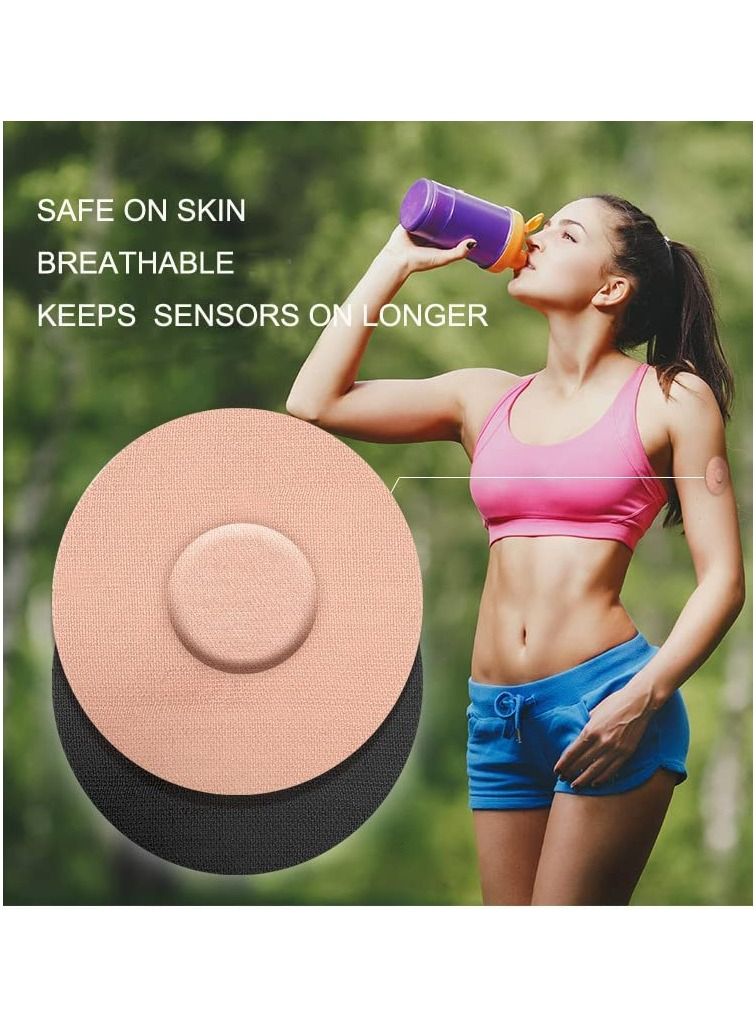 20 Pieces Adhesive Patches Breathable Sensor Patches Pre-Cut Adhesive Covers Shower Waterproof Tape - Image 4