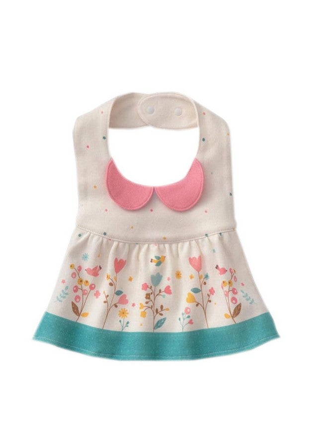 GZMM Baby Girl'S Princess Type Waterproof Bibs With Adjustable Snaps2 Pack - Image 5