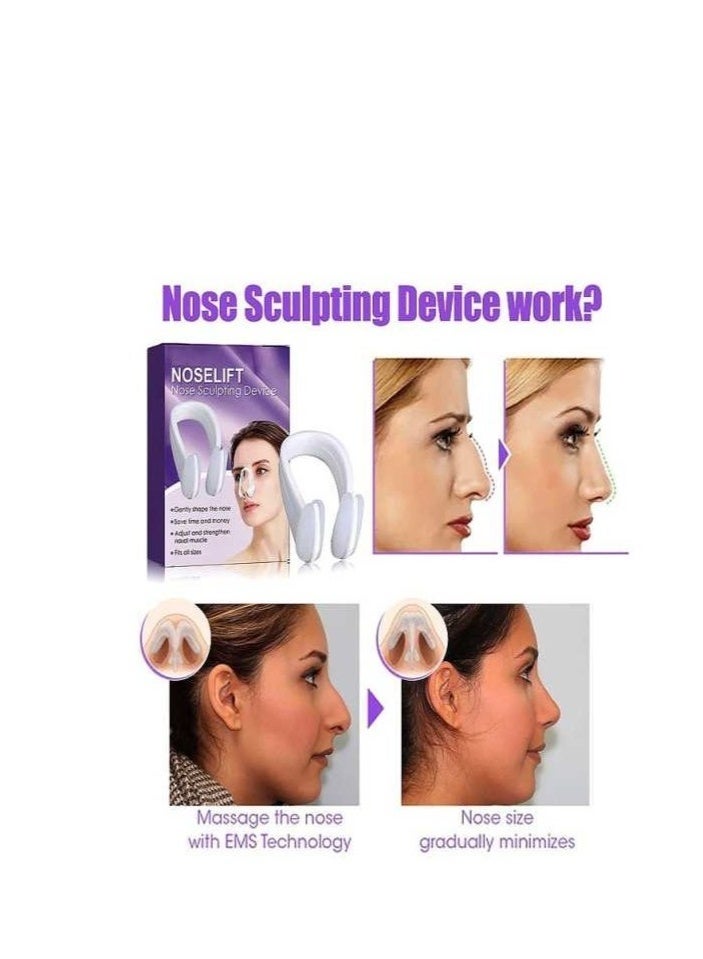 Noselift Nose Sculpfing Device, With 10 Minutes of Daily Use, Takes On Loose Cartilage and Skin On The Nose's Tip, Giving You a Firmer and More Youthful Appearance, Comfortable and User-Friendly - Image 2