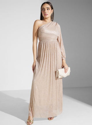 One-Shoulder Shimmer Dress - pzsku/Z5129F6644E907069D94FZ/45/_/1716553061/b043421d-9a8c-4616-a4dc-235d8236f33f