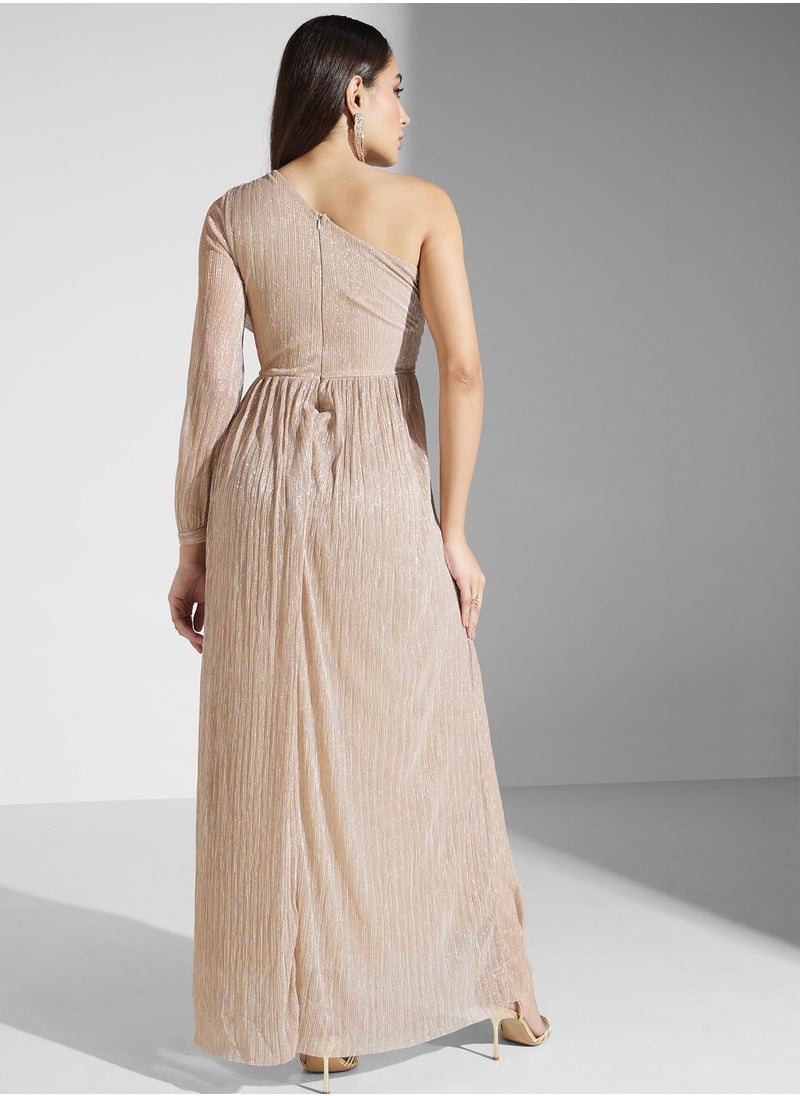 Ella Limited Edition - One Shoulder Shimmer Dress - Image 1