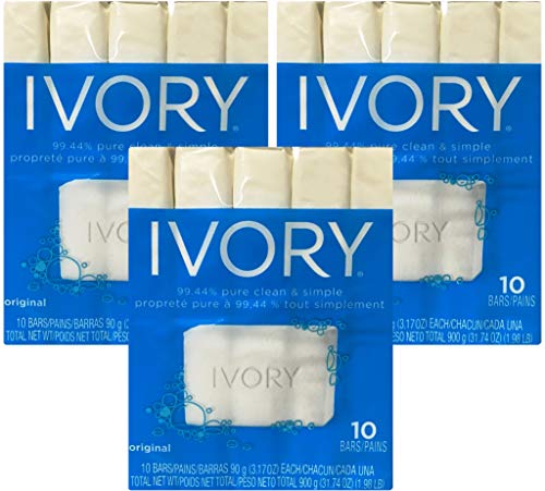 Ivory صابون إيفوري الأصلي 317 أونصة بار 10 كل حزمة من 3 (30 بار إجمالي) - Image 2