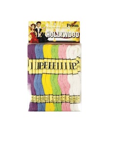 DMC DMC Prism 6-Strand Floss Pack 8.7yd 36/Pkg Hollywood  - Image 3