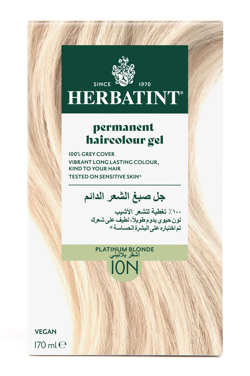 Herbatint Hair Color 10N Plantinum Blonde - Image 1