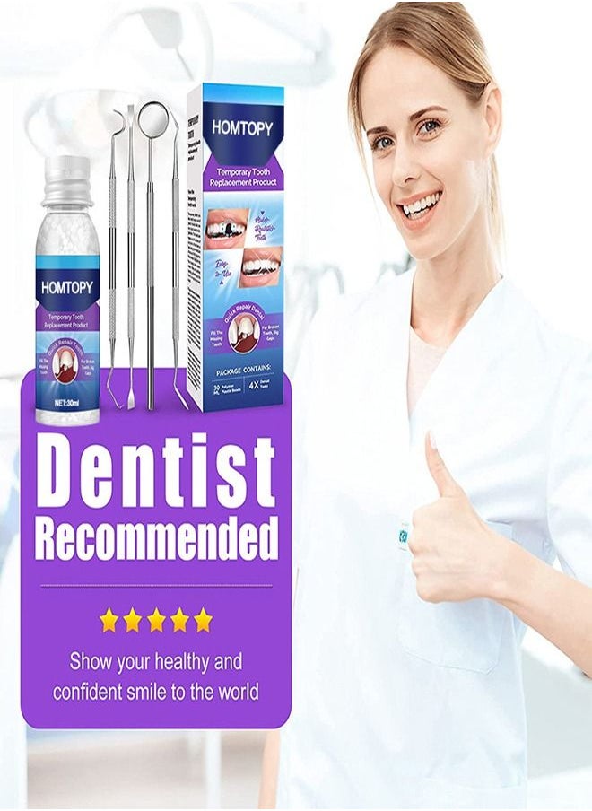 MarlaMall - Tooth Repair Kit 30ml Moldable Teeth Glue Regain Confidence Smile - Image 1