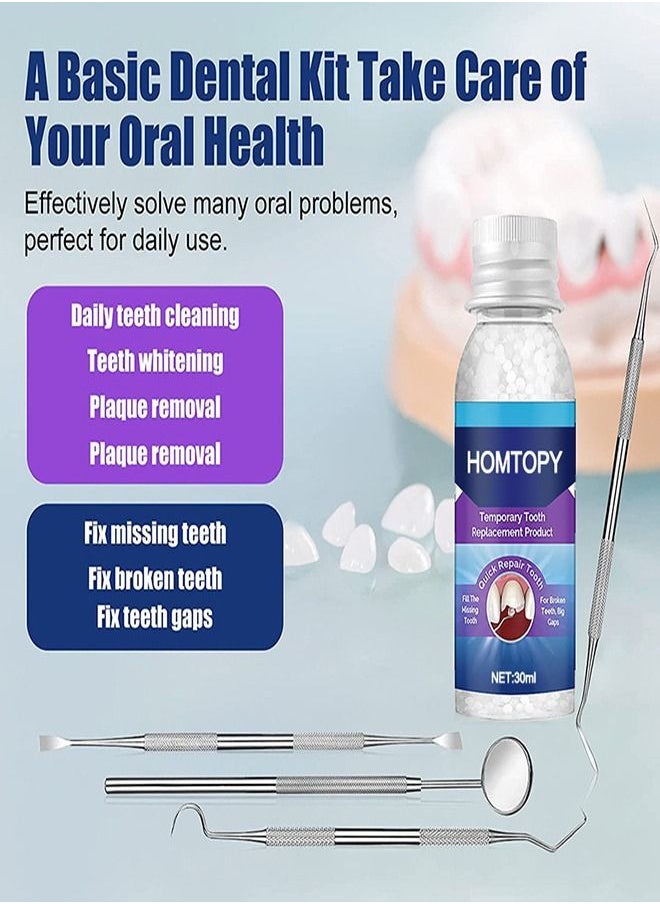 MarlaMall - Tooth Repair Kit 30ml Moldable Teeth Glue Regain Confidence Smile - Image 1