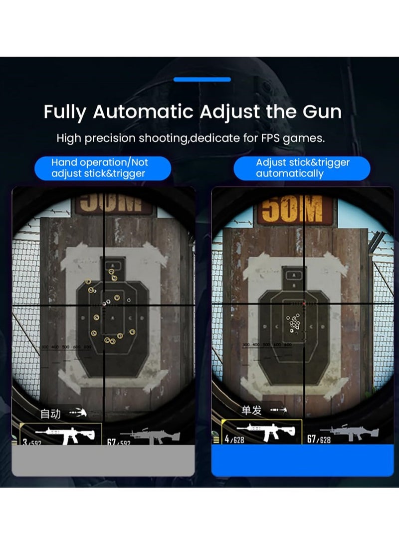 Controller Wireless Adapter for Switch, Windows, PS4, PS5, with Controller Full Functions Support and Gyroscopic, Compatible with Xbox Controller, Switch Pro, PS4/PS5 Controller