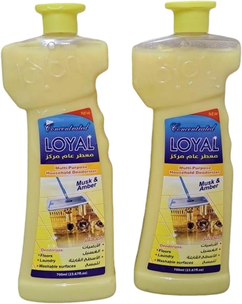 Loyal Concentrated Multi Purpose Household Deodorizer Musk & Amber 700ml - Image 1