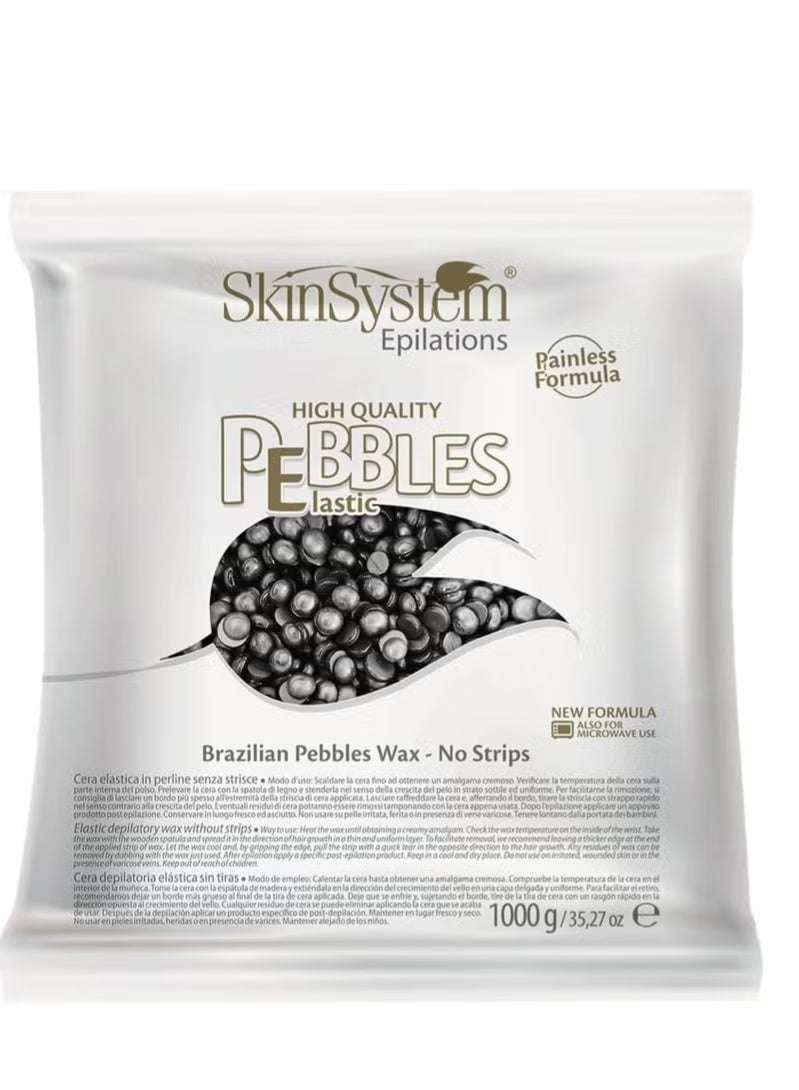 Skin System Hair Removal Black Wax Beans 1000g