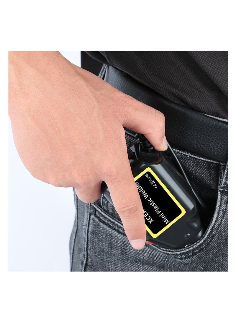 SYOSI Plastic Welding Machine Repair Kit, Welders Hot Staplers Machine with 4 Types 400 Staples PVC Repairing Machine Car Bumper Repairing Stapler Welding Tool - Image 3