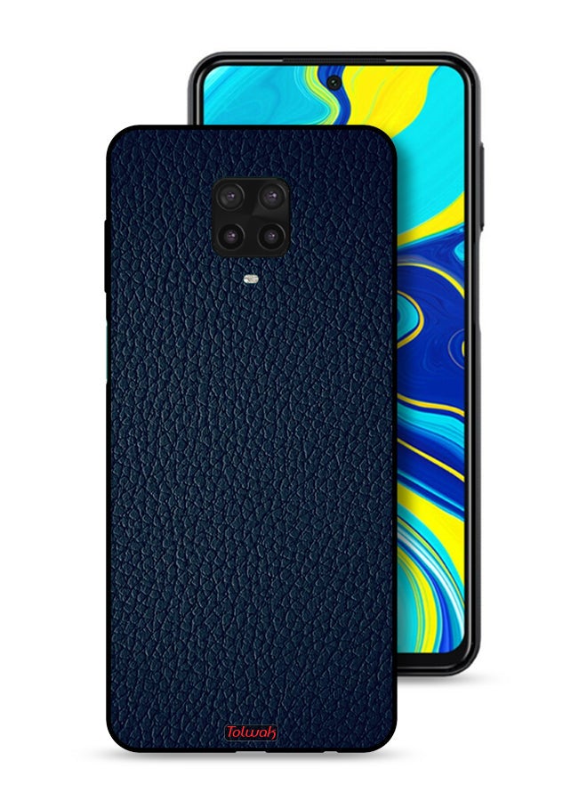 Tolwak غطاء حماية جلدي بنمط لهاتف Xiaomi Redmi Note 9 Pro - Image 1