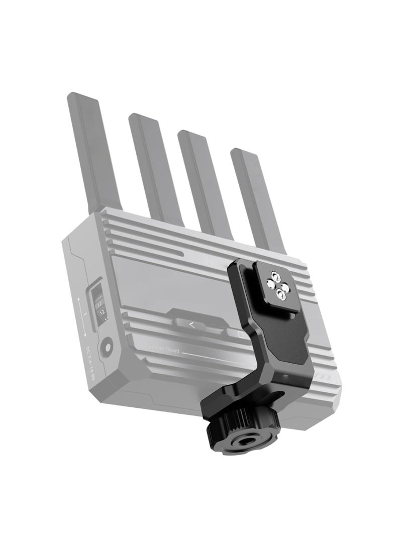 L Bracket Vertical Plate, Wireless Video Mounting Bracket, Vertical Horizontal Switching Quick Release Plate Holder, Compatible with CineView HE/SE/Quad, DJI RS2, RS3 Pro Gimbal, Camera Cold Shoes  - Image 1