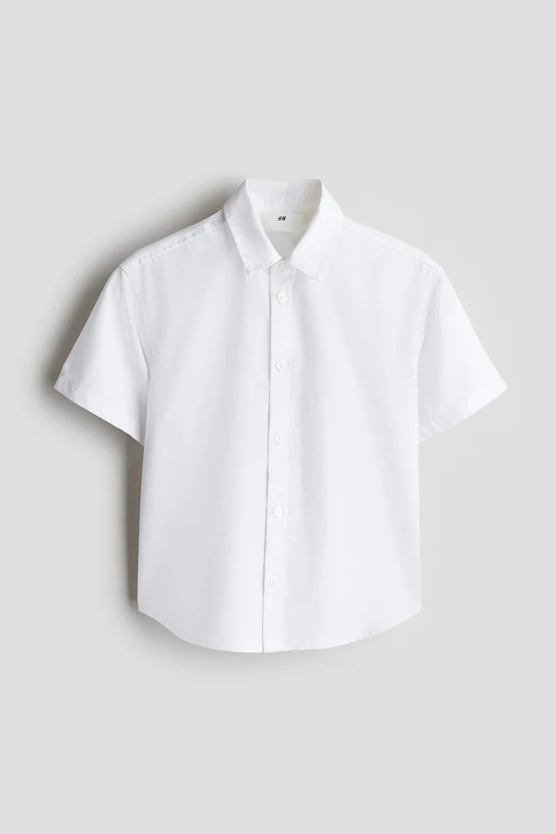 H&M Cotton poplin shirt