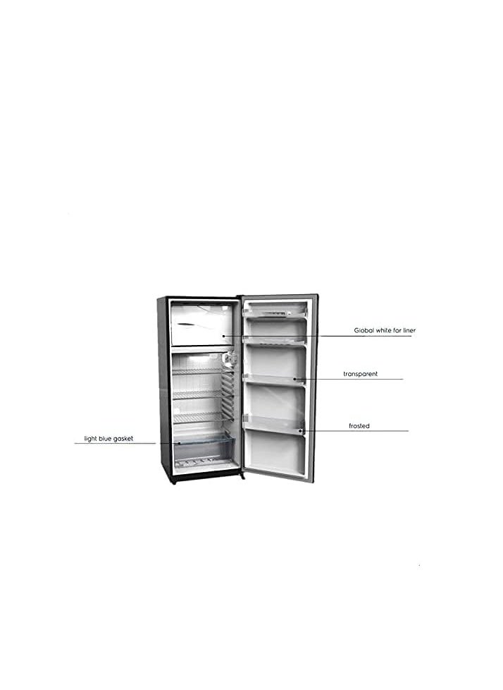 ZANUSSI - Zanussi Freestanding Refrigerator, Defrost, 320 Liters, Silver- 922061016 - Image 1