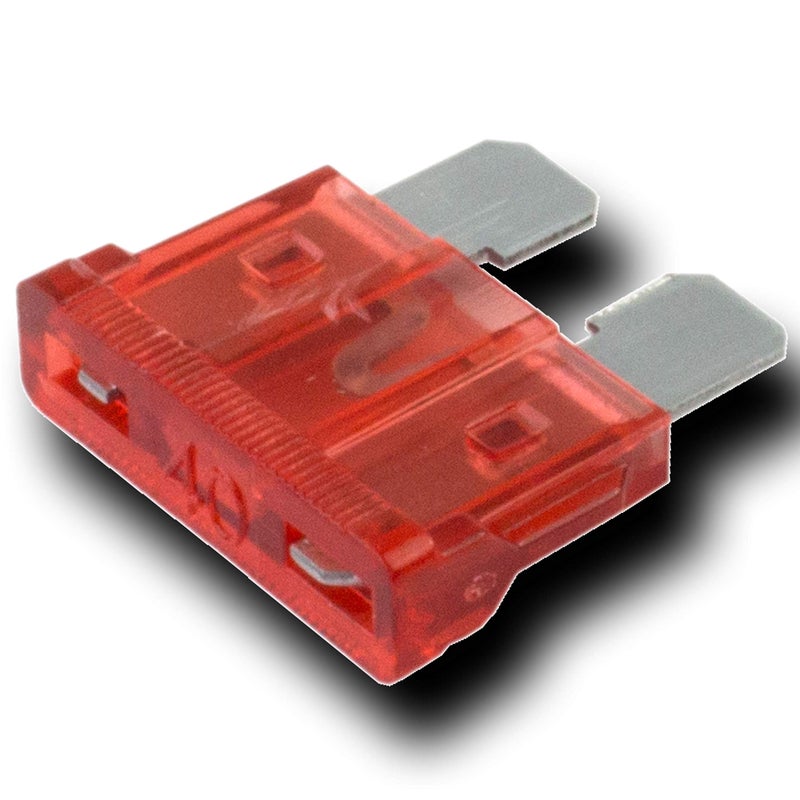 225FWY 10 Pack 40 AMP ATC/ATO Standard Regular Fuse Blade 40A Car Truck Boat Marine RV - Image 5